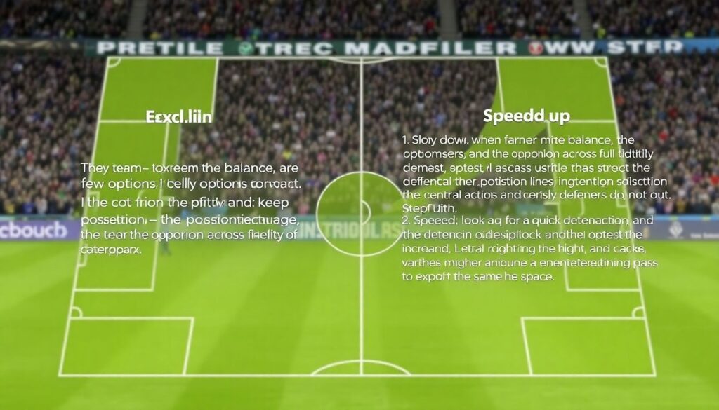 Стратегии создания голевых моментов: координация полузащиты и форвардов - иллюстрация