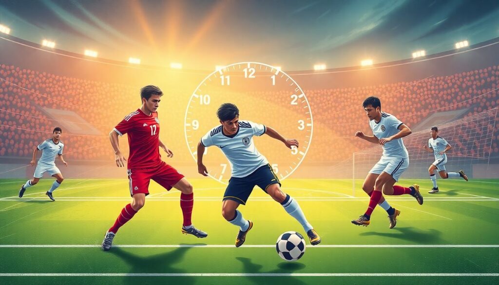 Стратегии создания голевых моментов: координация полузащиты и форвардов - иллюстрация