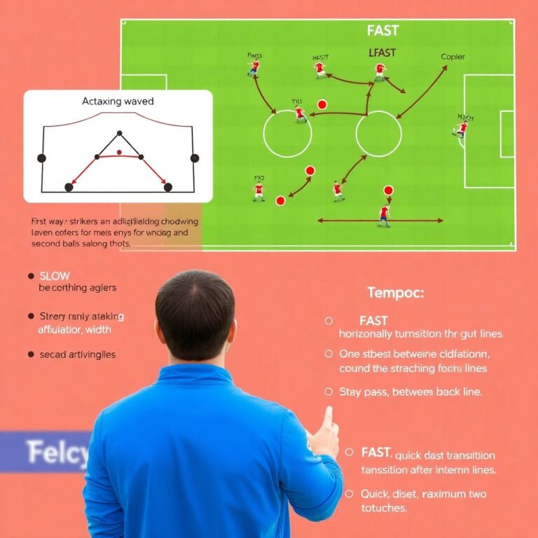 Стратегии создания голевых моментов через координацию полузащиты и форвардов