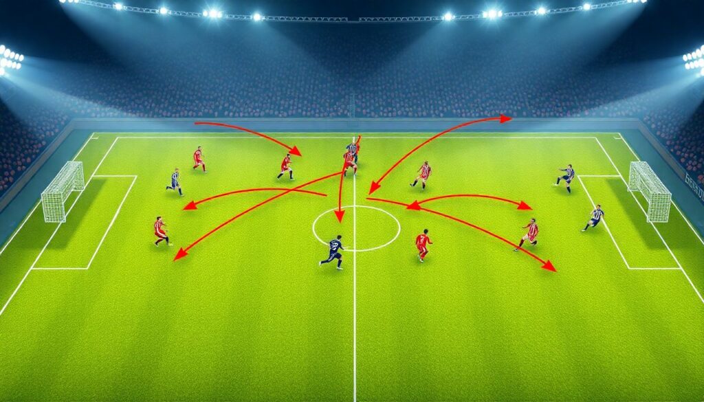 Тактика агрессивной игры: когда и как использовать высокий прессинг - иллюстрация