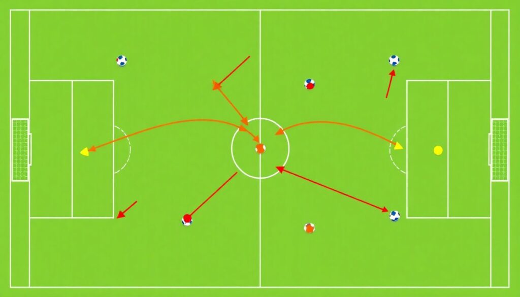 Тактика доминирования на флангах: развитие атакующей ширины - иллюстрация