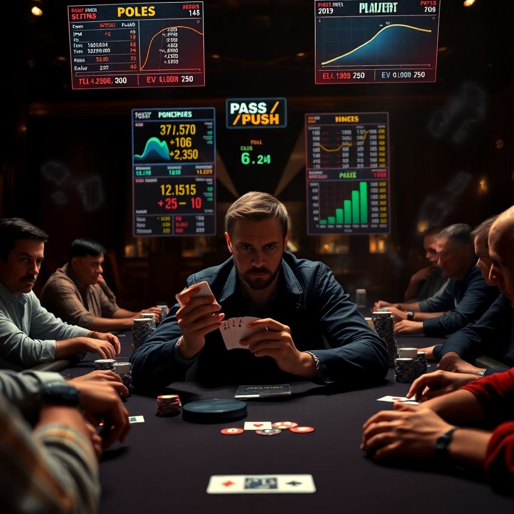 Лучшие комбинации на финальной стадии: пас и рейз в покере