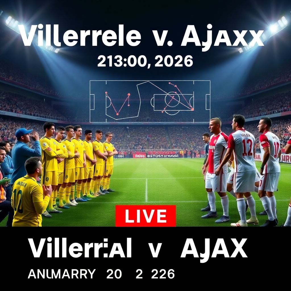 Вильярреал – Аякс: прямая трансляция и онлайн‑просмотр матча 20 января 2026